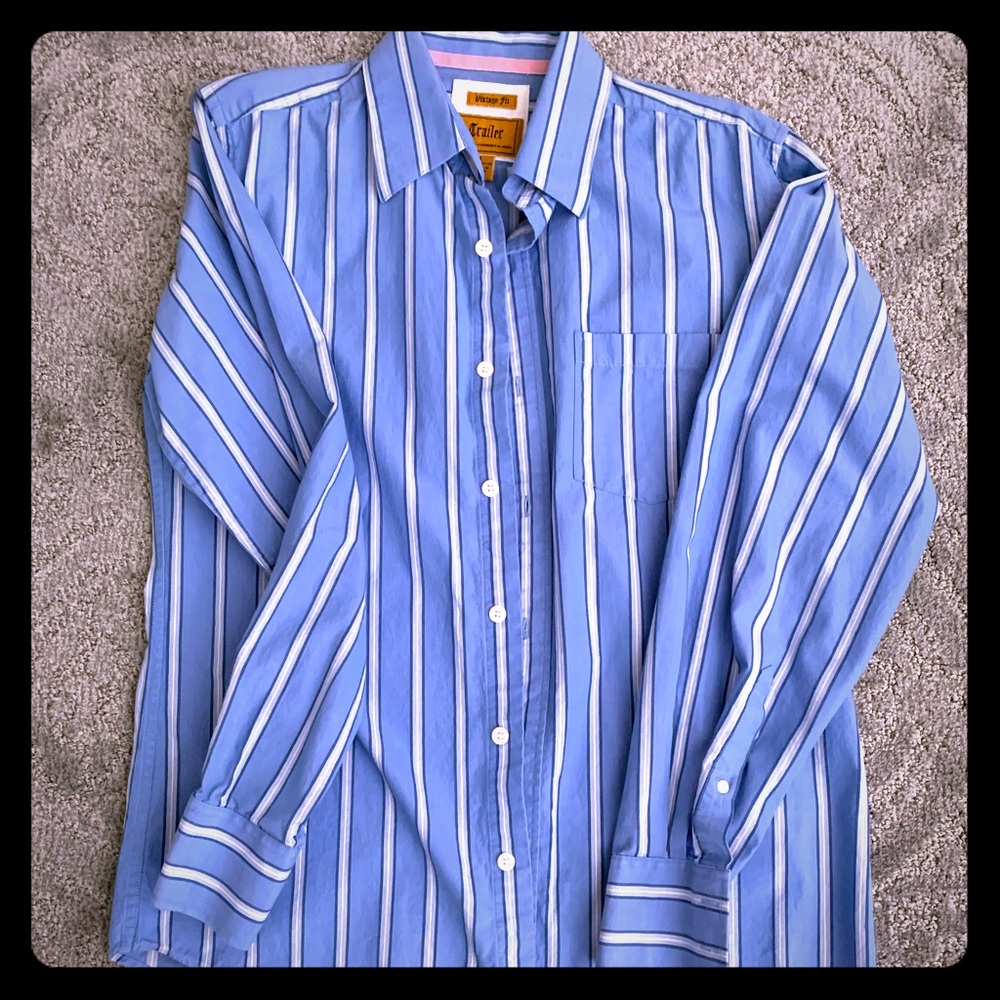 Trailer brand button down dress shirt
